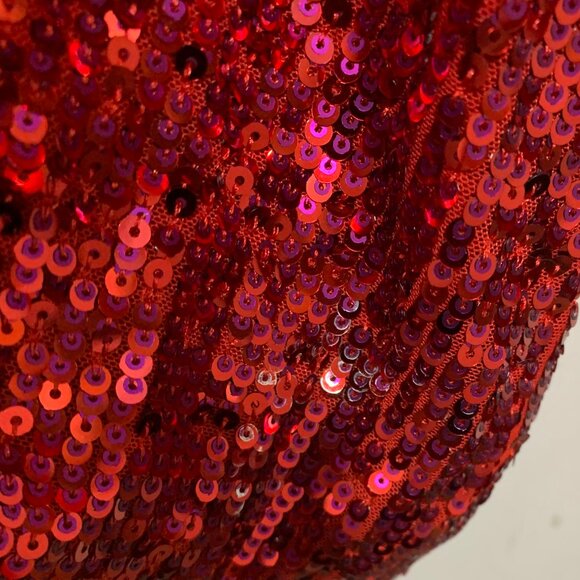 DRESS THE POPULATION SEQUIN SLEEVELESS JUMPSUITS SIZE S - Picture 9 of 10